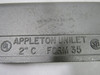Appleton C-200M 2" Hub Grey Iron Unilet Body Form 35 USED