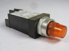 Allen-Bradley 800T-PST16A Series N Push-to-Test Pilot Light 120VAC Amber USED