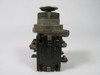 General Electric CR2940UA403A Push Button 2NO2NC Natural Standard Button USED