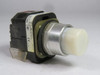 Allen-Bradley 800T-PT16W Series T Push-to-Test Pilot Light 120VAC White USED