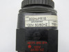 Allen-Bradley 800H-PR16A Series F Pilot Light 120V 50/60Hz Amber Lens USED
