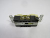 Arrow Hart 5262-I Ivory Duplex Receptacle 15A 125V 3W 2P USED