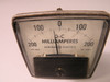 General Electric 254-201-KAKA Panel Meter 200-200 DC Milliamperes USED