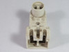 Kulka 1547.1 Spring-Loaded Fluorescent Lampholder 660W 600V USED