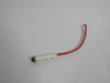 Chicago Miniature 2191U5-24V Panel Mount Indicator 24V 1/2W GREEN Lot Of 2 USED