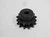 Generic 40-13 Double Roller Sprocket 1/2" Bore 13 Teeth 40CH 0.5" P USED