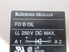 Klockner-Moeller FDBDIL Free Wheel Diode Suppressor 12-250VDC USED