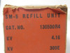 S&C Electric 130500R4 Old Style SM-5 Fuse Refill Unit 300A 4.16kV NEW