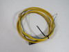 Murrelektronik 7000-08041-0100500 M8 Female 3pin Yellow PVC 6ft Cable USED