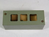 Eastern Motor Controls 73D5-PB-3 Pushbutton Enclosure Only USED