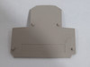 Weidmuller AP/WDK-2.5/4N Terminal Block End Plate Lot of 20 BEIGE USED