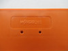 Wago 280-326 Terminal Block End Plate ORANGE USED