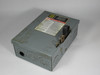 Square D D221N Single Throw Safety Switch 30A 240VAC 60Hz. 2-Pole USED