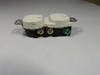 Leviton T5320-W Receptacle Tamper Proof Duplex 15 Amp 125 V USED