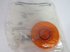 Allen-Bradley 800T-N305A Amber Illuminated Jumbo Mushroom Head Cap ! NWB !