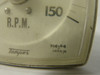 Tamper 2083818 Panel Meter 0 - 125 RPM Range FSD = 60VAC USED