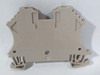 Weidmuller WDU2.5 Terminal Block 550/800V Lot of 20 BEIGE USED