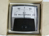 Yokogawa 250-2-200-0-200 DC Panel Meter 200-0-200DCMA Range ! NEW !