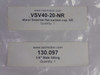 VacMotion VSV40-20-NR Orange Rubber Suction Cup ! NOP !