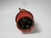 CeeNorm Type-3 Male Plug 16-6h 220/380V 240/415V 3P+N+E USED
