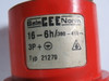 CEE Type-21279 Plug W/ Cable 16-6h 380/415V 3P+E USED