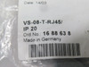 Phoenix Contact VS-08-T-RJ45/IP20 Push Pull Connector Lot of 2 ! NWB !