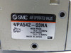 SMC VPA542-03NA Air Operated 3 Port Valve 0.2-0.8MPa 3/8" NPT N.C. USED