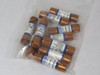 Ferraz Shawmut NRN10 One Time Fuse 10A 250V Lot of 10 USED