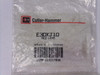 Cutler Hammer E30-KJ10 Red Blank Type J Lens ! NWB !
