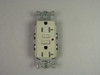 Hubbell GFRST20W GFCI Commercial Self-Test Duplex Receptacle 20A 125V USED