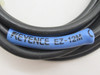 Keyence EZ-12M Proximity Switch 12-24VDC 2.5mm Range 13mA 5ft Cable USED