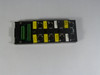 Elco ECP8-12-4P-Q Plastic Distribution Box 8-Port 24VDC 10A USED