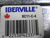 Iberville BC11-C-4 1 Gang Steel Blank Utility Box Cover USED