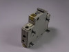 Weber AS168X-ACBH1 Auxiliary Contact Circuit Breaker 1Pole 6A/277VAC USED