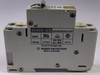 Weber AS168X-ACBH1 Auxiliary Contact Circuit Breaker 1Pole 6A/277VAC USED