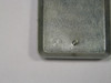 Temco Cover Plate Blank 2-3/4X4 Inch USED