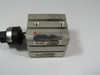 SMC CDQSB20-10DC Compact Cylinder W/ JB20-5-080 Floating Joint USED