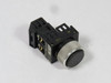 Fuji Electric AH22-FB10 Push Button 1NO Black Flush Head USED