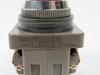 Izumi ABN111R Push Button 125VAC 5A 1NO 1NC Red Flush USED