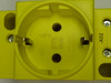 Murrelektronik 67950 Power Socket 10/16 Amp 250V Yellow USED