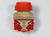Square D 9001-KR3RH6 Ser K Push Button 3A 240V 1NC Red Extended w/Boot USED