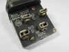 Allen-Bradley 800T-A2A2 No Series Push Button Black Flush Head 2NO USED