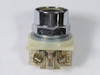 Square D 9001-KR2BH5 Push Button 600V 1NO Black Recessed USED