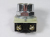 Square D 9001-KR2BH5 Push Button 600V 1NO Black Recessed Black USED