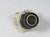 Square D 9001-SKR2BH5 Push Button 600V 1NO Black Recessed USED