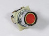 Square D 9001-KR2RH6 Push Button 600V 1NC Red Recessed USED