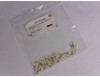 RS Components 458-689 White Ferrule Insulated Bootlace 8X1mm 100 Pack ! NOP !