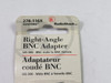 Radioshack 278-116X Right-Angle BNC Adapter UG-306 ! NEW !