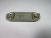 Crouse-Hinds 270 Steel Conduit Cover 3/4" USED