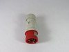 Schyller 57309 Male Straight Plug 16A 200/415VAC 3P+N+E USED